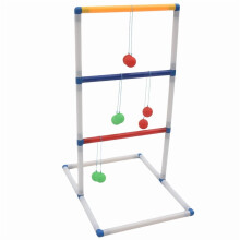 Ladder Ball Game Set Outdoor Toss Game for Adults and Kids