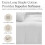 InsCray King Bed Sheet Set with Pillow Covers 4-Piece 5