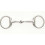 (5in, Silver) Lorina Single Jointed Eggbutt Bradoon 2