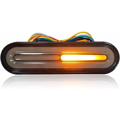 DC12V Dual-Color Motorcycle ATV Tail Light – White for 1