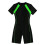 Women's Athletic One-Piece Swimsuit Green S 3