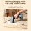 Handheld Clothes Steamer Blue Foldable 30-sec Heat Up Large 4
