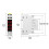 Guide Rail Three-Phase Voltmeter AC Digital LED Display 3