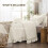 Ivory Twin Comforter Set Seersucker Microfiber 2 pcs 5