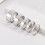 Stainless Steel Minimalist Ring Silver Size 6 3
