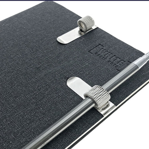 Portable Metal Pen Insert for Notebook and Clipboard 2