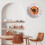 12 Inch Silent Wall Clock with Clear Numbers and Gold Hands 5