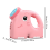 Elephant Bubble Machine for Kids Red Electric 1