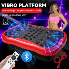 Power Vibration Plate Vibrating Machine Platform Exercise Body Shaker Massager A