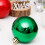 Green Christmas Tree Decor Set with 12 Shiny Electroplated 4