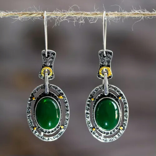 925 Silver Drop Earrings with Cubic Zirconia 1