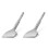 2X Tile Chisel SDS  Chisel- 165X75mm Wide for Hammer, Flat Chisel Angled, 42CrMo Special Steel, Durable, 1