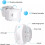 Wireless PIR Motion Sensor Door Chime with Extra Transmitter 4