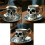 Halloween Pumpkin Skeleton Wall Sticker Black 4