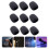 Microphone Wind Muffler Black 6 x 6.8 cm 9 pcs 3