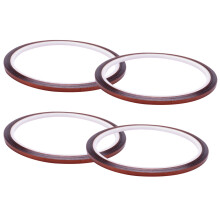 10 rolls 33mx3mm Heat Resistant Heat Temperature Adhesive Tape Sublimation Mug Tape,Brown color