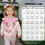 Girls Sweatshirt Soft Ruffle Shoulder Cherry Blossom 7