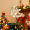 Glowing Moon Pentagram Christmas Tree Topper Plastic 1pc 5