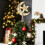 Glowing Moon Pentagram Christmas Tree Topper Plastic 1pc 7