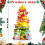 Mini Christmas Tree Table Top 11 Inch with Gold Star 3