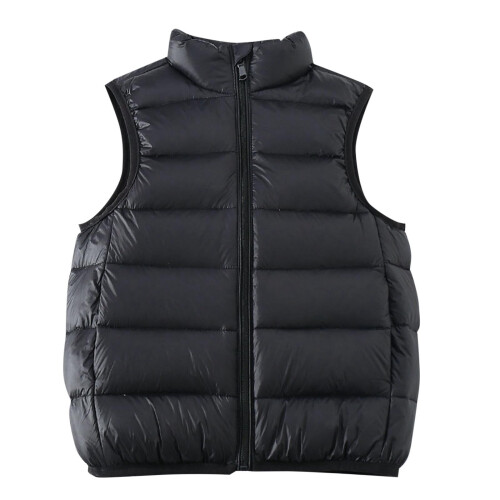 Kids Collared Puffer Vest Regular Fit 5Y
