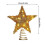 Christmas Tree Topper Gold Hollow Star 2.5cm 8