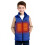 Light Royal Blue Heated Vest for Kids 9-Zone 8