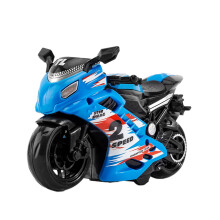Kids Toy Motorcycle for Boys Blue Friction Power
