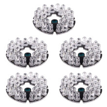 5X Caméra CCTV 10Mil 90 Degrés Rouge 5Mm 24 LED Ampoule IR Panneau de Lampe Infrarouge