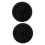 Black Garbage Can Wheels Replacement 2 Pcs 4