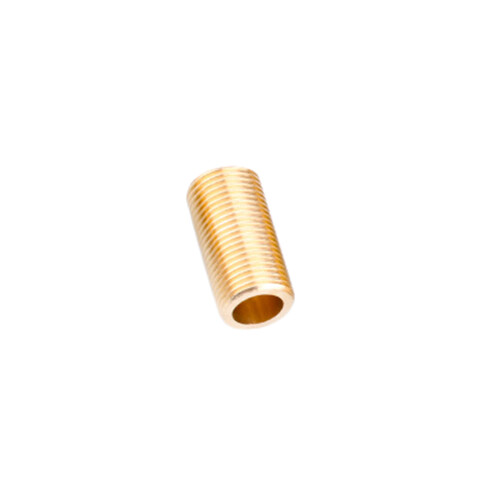 Brass Running Nipple Fitting 25mm G3/4 Thread Gold 6x40