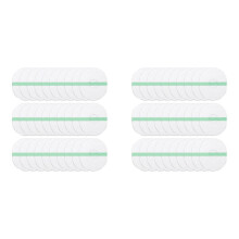 60 Pcs Sports Sensor Patch Protector Freestyle Adhesive Patches Clear Waterproof Sensor Protection Cover Oval