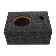 Audio Enclosure Speaker Box Carpeted 1 Piece