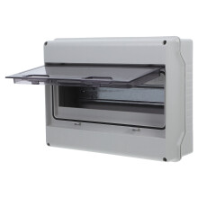 12-Circuit Breaker Box with Waterproof Enclosure