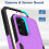 Defender Case for Samsung Galaxy S23 5G Purple Rugged 3