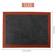 Biscuit/Bread/Kitchen Baking Appliance Accessories Perforated Silicone Baking Mat Non-Stick Oven Mat Lining Tool, 2PCS