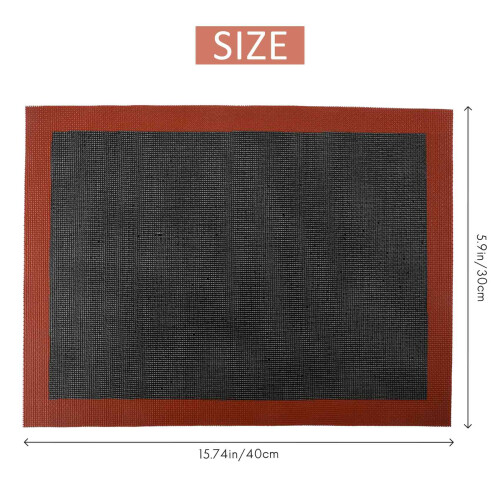 Biscuit/Bread/Kitchen Baking Appliance Accessories Perforated Silicone Baking Mat Non-Stick Oven Mat Lining Tool, 2PCS