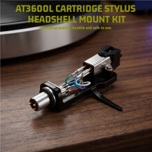 AT3600L Cartridge Stylus Headshell Mount Kit for Vinyl Record Player Turntable Phonograph Platenspeler Platter B