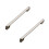 Square Cabinet Pull Handle Gold 5 Pack 192mm 1