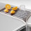 Plastic Dish Drainer Dryer Tray Large Sink Drying Rack Worktop Drain Rack Kitchen Water Filter Tray-White 3