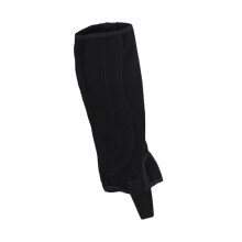 (Medium, Black) Dublin Childrens/Kids Easy-Care Half Chaps II