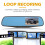 Dual Dash Cam 1080P HD Front and Rear 4.3 Inch Mirror DVR 8