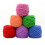 Coral Fleece Yarn Beige 1 Roll Soft Plush 3