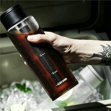MHW-3BOMBER MHW 3BOMBER 1/2 Pack 600ML Cold Brew Kaffeezubereiter Abnehmbarer Kaffeekanne mit Mesh-Filter Heim-Barista-Werkzeug Tragbar Camping