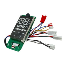 E-Scooter Dashboard Display för 6 Blinkers Instrumentpanel Skärm Display Kretskort Ersättnings Tillbehör