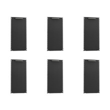 6X Car Inner Indoor Centre Console Roller Blind Cover for - C/E-Calss W204 S204 W212 S212 A20468076079051 Black