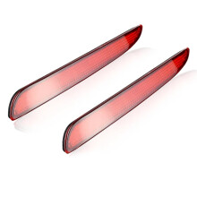 2PCS for 3 Speed 3 10-13 Axela Sport LED Rear Bumper Reflector Light Tail Stop Fog Lamp 12V BBM4515M0C Red