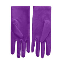 Thin Stage Cycling Gloves Wear-resistant Pure Color 1 Pair