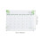Refrigerator Decor Planner Erasable 25.0 x 10.0 in 5