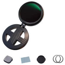 Magnetisk Telefon ND Filter Kit 67mm Justerbart ND2-400 Kameralinseklipp för för Android Telefon Vlog Fotografi Tillbehör